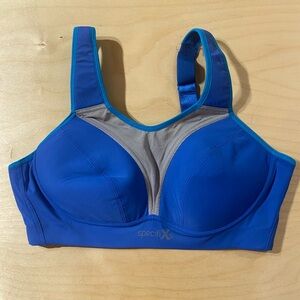 SpecifiXs Women's Blue Sports Bra 36D (PW)
